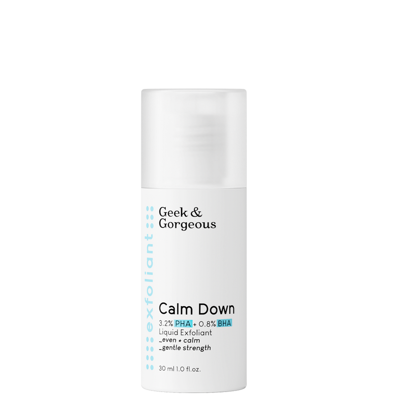 Geek & Gorgeous Calm Down 4% PHA + BHA Liquid