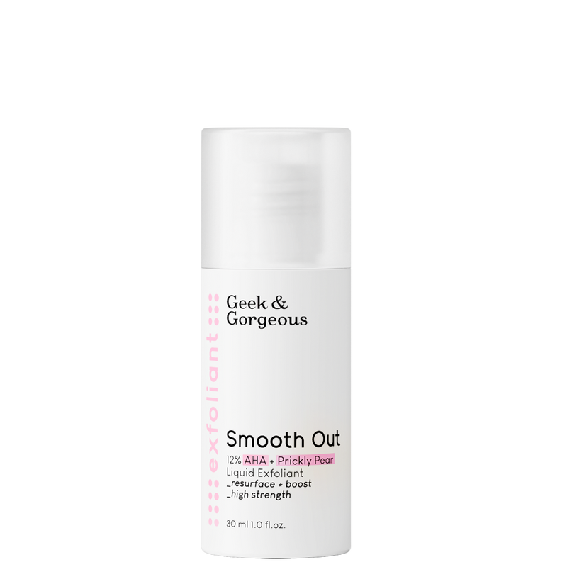 Geek & Gorgeous Smooth Out 12% AHA + Cactus Liquid