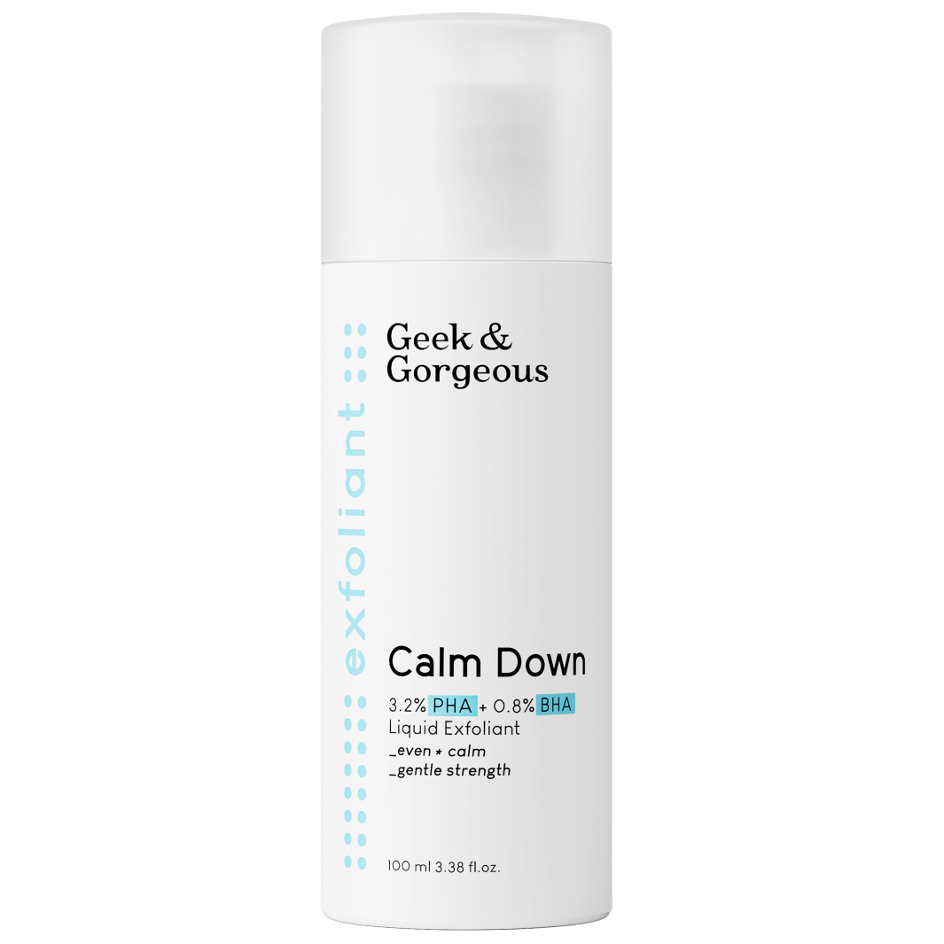 Geek &amp; Gorgeous Calm Down 4% PHA + BHA Liquid