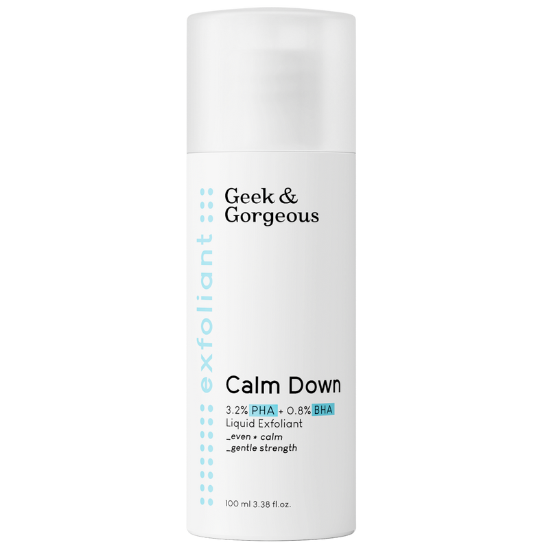 Geek & Gorgeous Calm Down 4% PHA + BHA Liquid