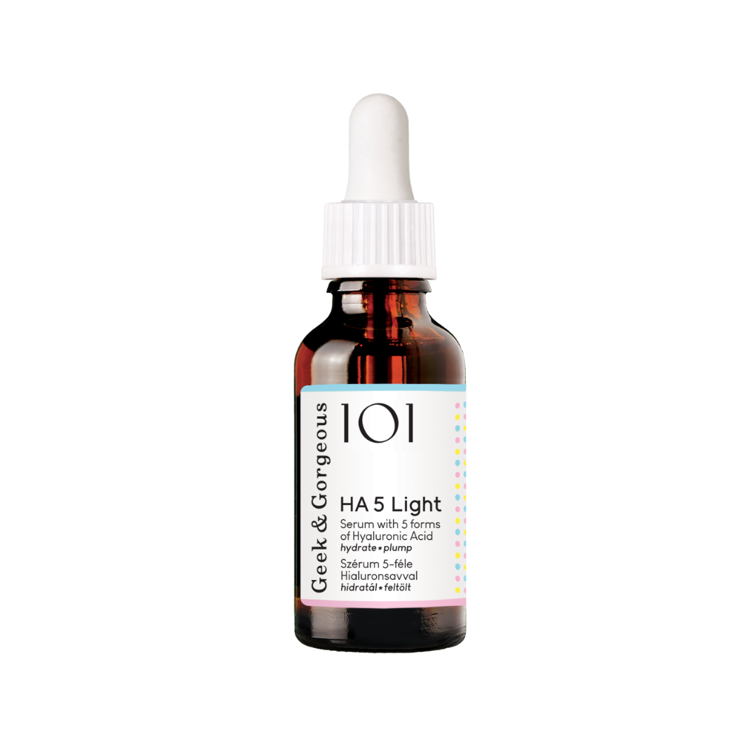 Geek &amp; Gorgeous HA 5 Light Hyaluronic Acid serum