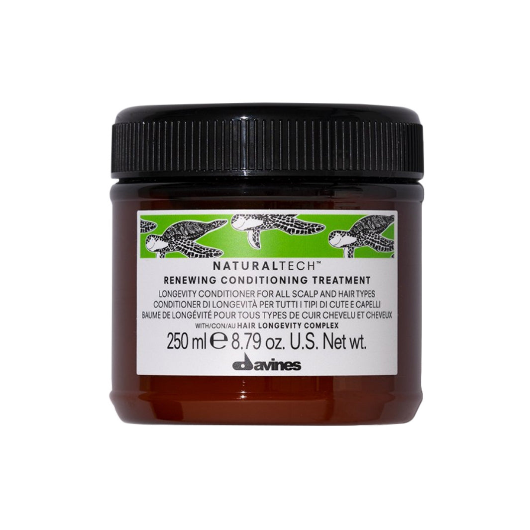 Davines Natural Tech Renewing Conditioning Treatment. Regenerator koji djeluje na znakove starenja kose prikladan je za sve tipove vlasišta i kose.