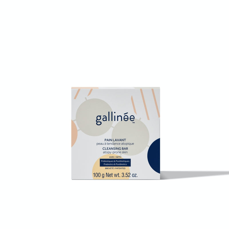 Gallinee Cleansing Bar. Pločica za čišćenje lica i tijela koja ima prilagođenu pH vrijednost pa stoga ne isušuje, već nježno čisti kožu (pH 5.8).