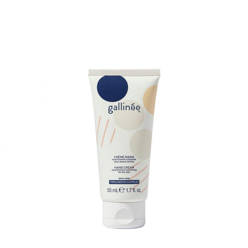 Gallinee Hand Cream. Krema za ruke intenzivno hrani, obnavlja zaštitnu barijeru kože i prevenira nastanak tamnih mrlja. 